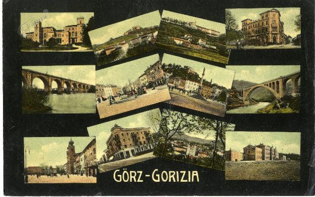 A panorama of Gorizia 2008 France Bevk Public Library Nova Gorica.jpg