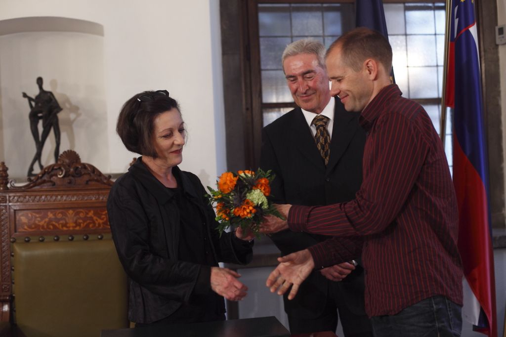 File:Nobel award-winner Herta Müller in Ljubljana - World Book Capital 2010.jpg