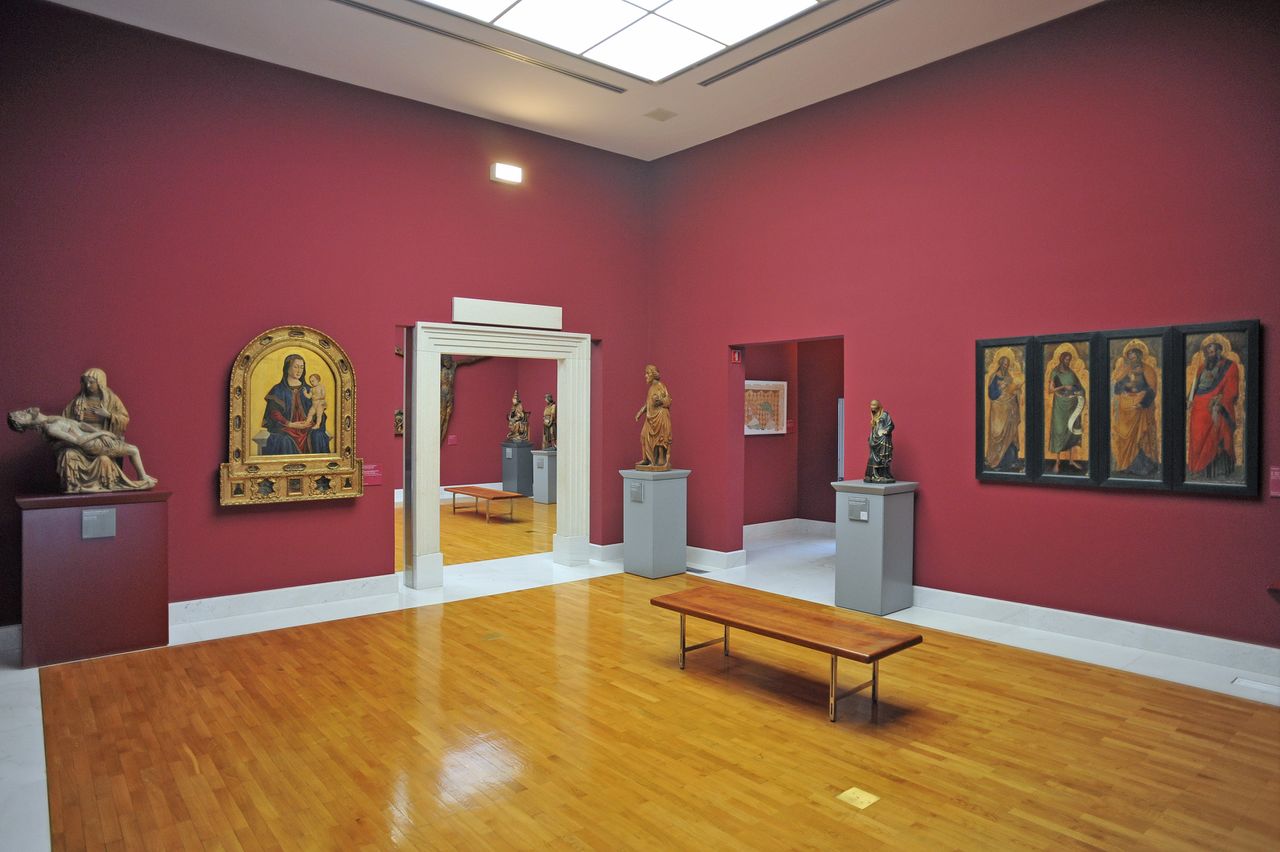 File:National Gallery of Slovenia 2013 permanent exhibition Photo Janko Dermastja.jpg