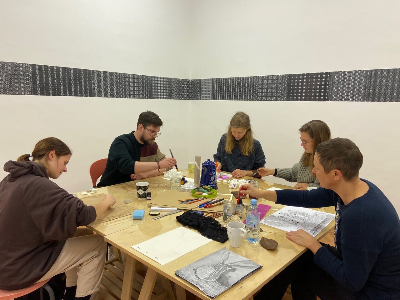 File:Pivka House of Culture 2023 Workshop at the exhibition.jpg