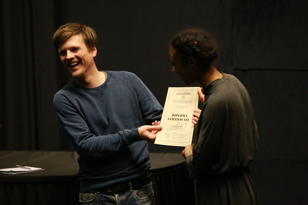 File:Days of Ethnographic Film 2017 Presentation of certificates Photo Ziga Gorisek.jpg