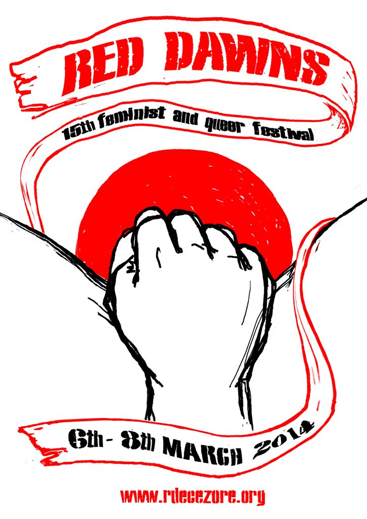 File:International Feminist and Queer Festival Red Dawns 2014 poster.jpg