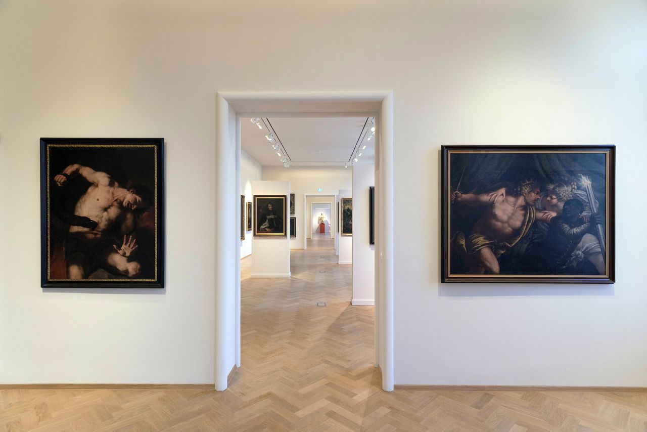File:National Gallery of Slovenia 2016 permanent collection view Photo Janko Dermastja.jpg