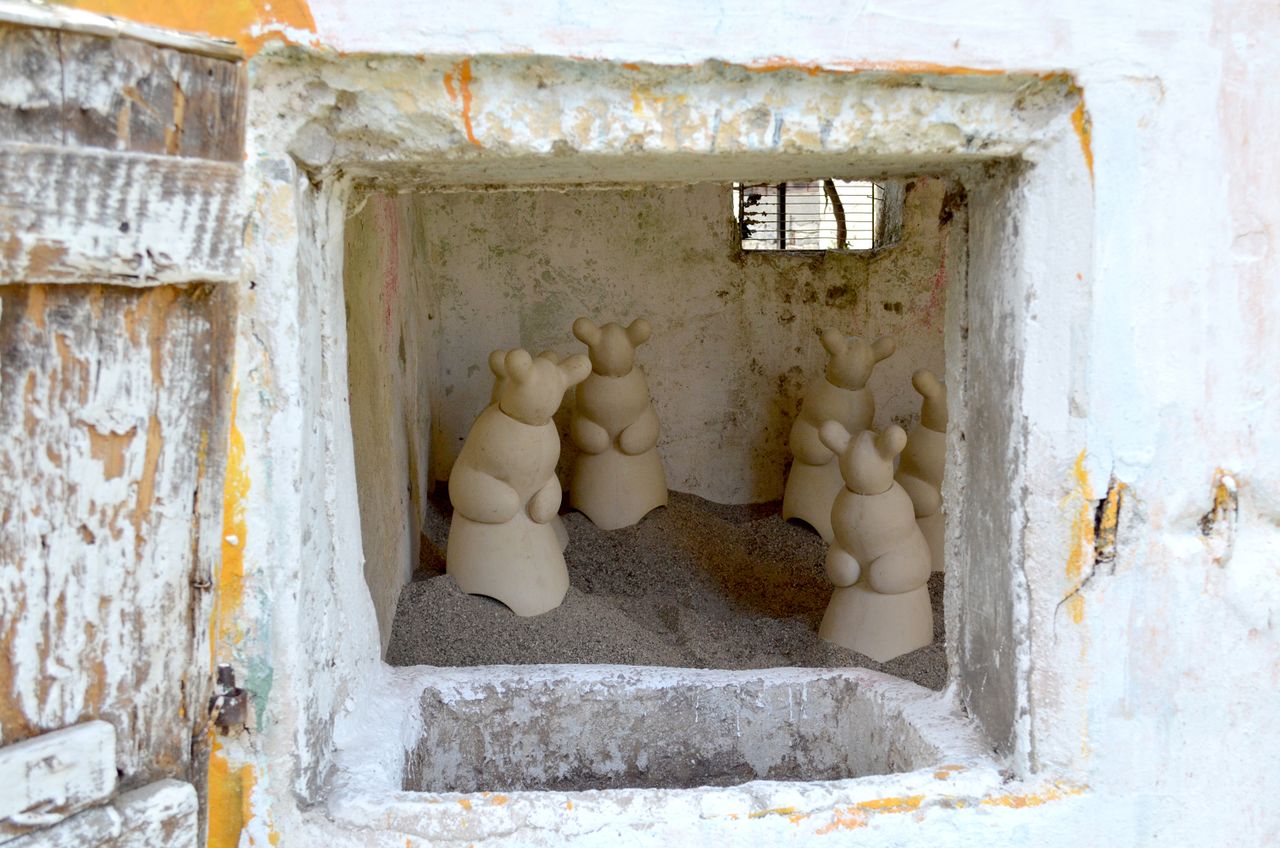 The Last Contemporary Art Museum 2015 Installation in pigsty.jpg