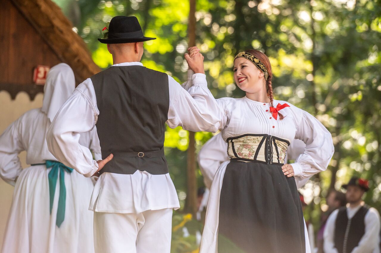 File:International Folklore Festival Beltinci 2023 Beltinci group dancers Photo Boštjan Rous.jpg