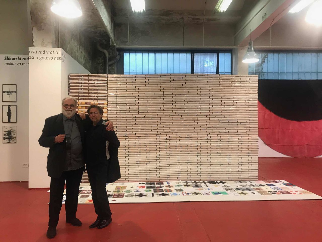 File:Roman Uranjek 2021 Radical Geometries exhibition Zagreb 02.jpeg