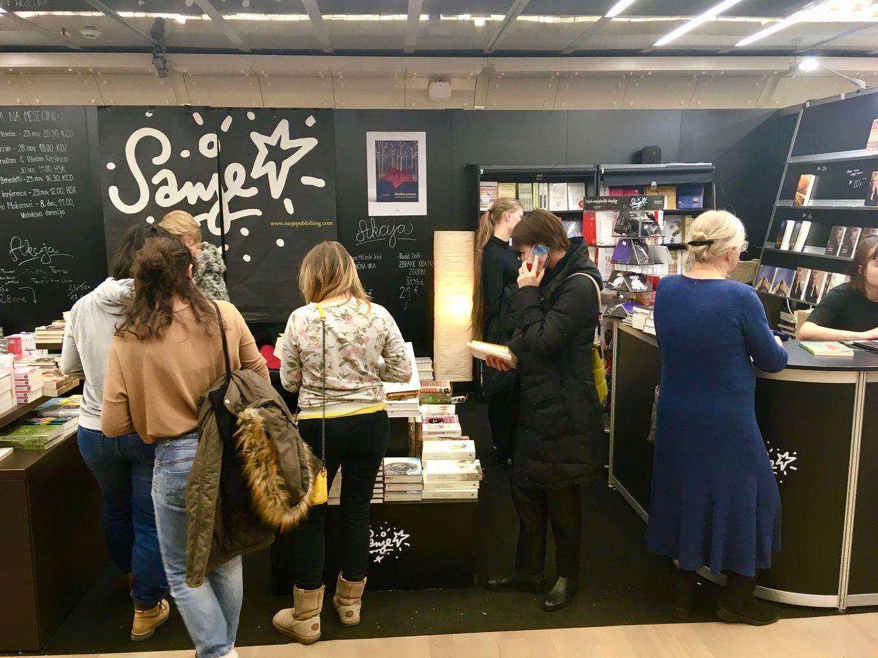 File:Slovene Book Fair 2019 Sanje ('Dreams') Publishing House stand Photo Alenka Strukelj.jpg