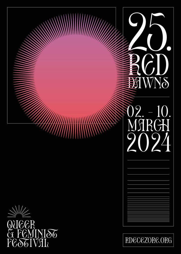 File:International Feminist and Queer Festival Red Dawns 2024 Poster.jpg