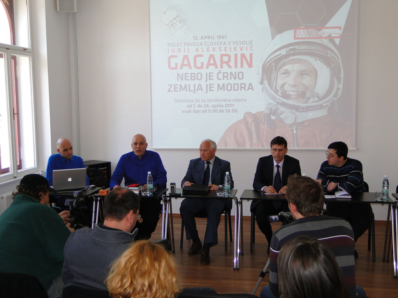 File:Russian Scientific and Cultural Centre Ljubljana 2011 Gagarin exhibition.JPG