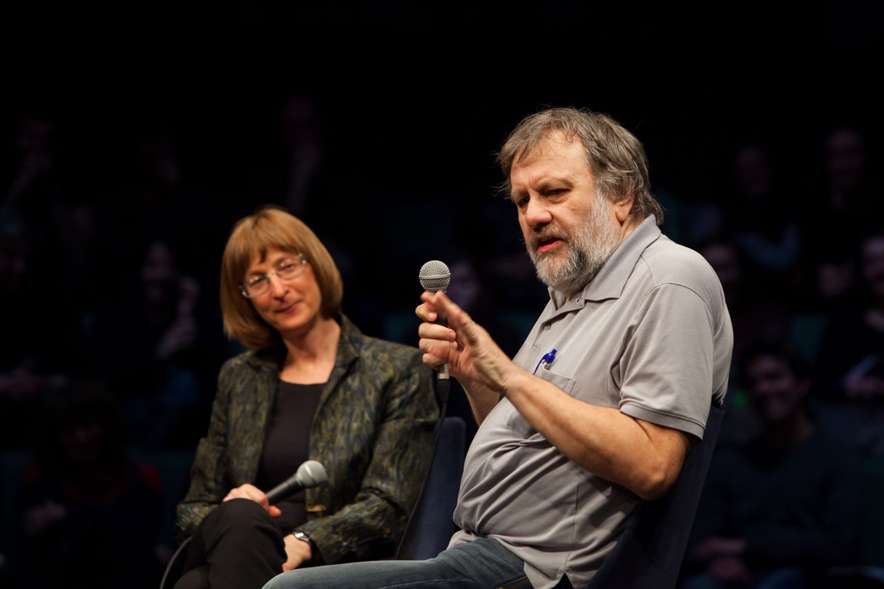 File:Fabula Festival 2015 Alenka Zupancic and Slavoj Zizek Photo Matej Pusnik.jpg