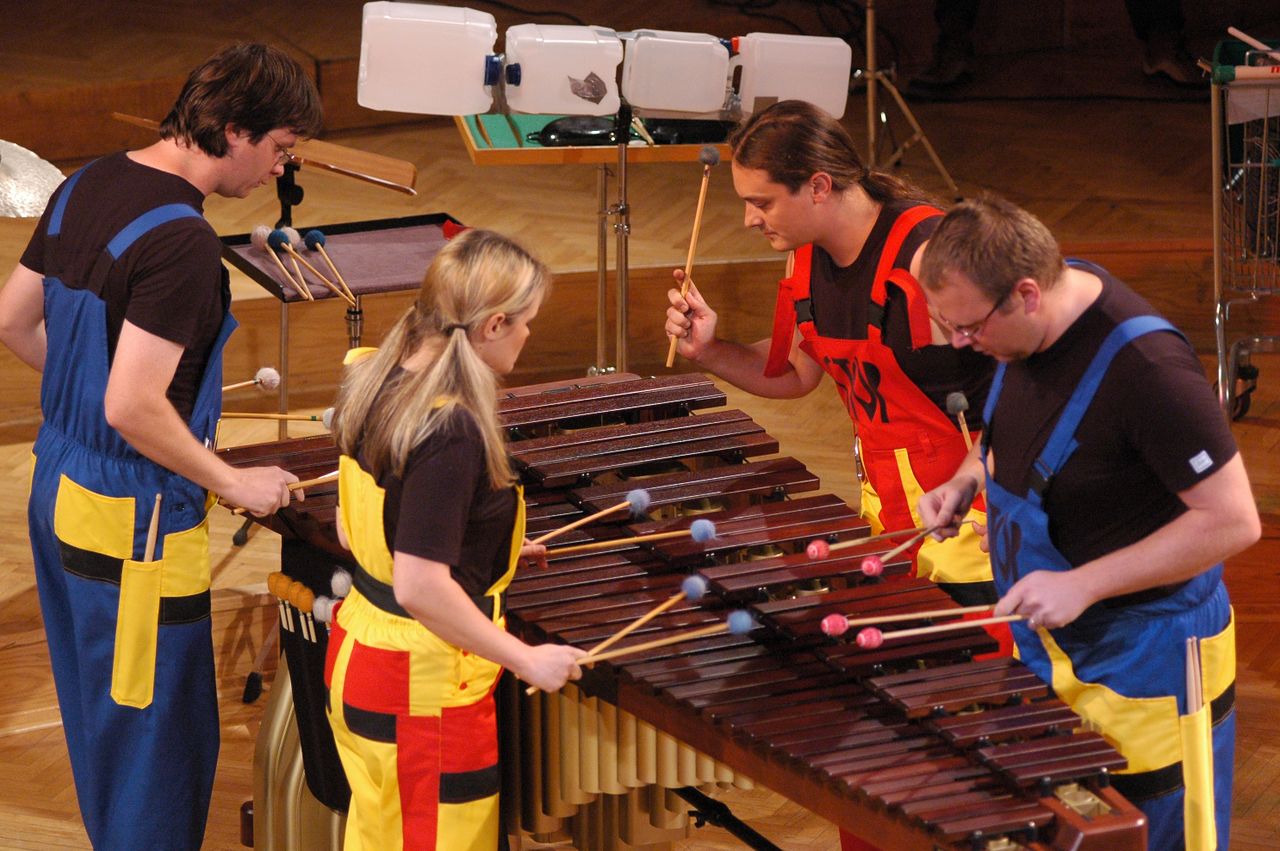 File:SToP Slovene Percussion Project 2005 performance Photo Domen Grogl.jpg