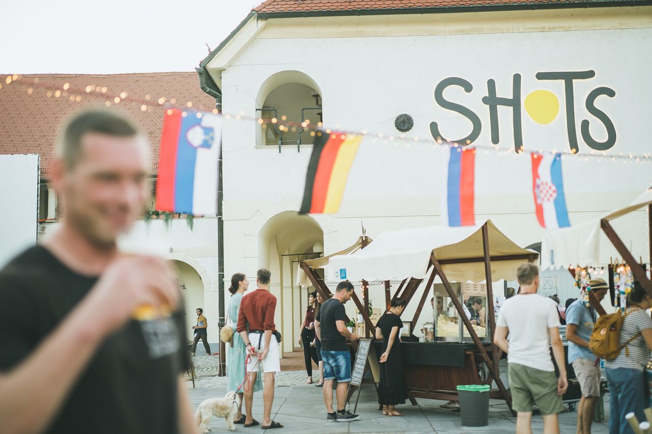 File:Shots International Short Film Festival 2022 Stands and onlookers Photo Nika Holcl.jpg