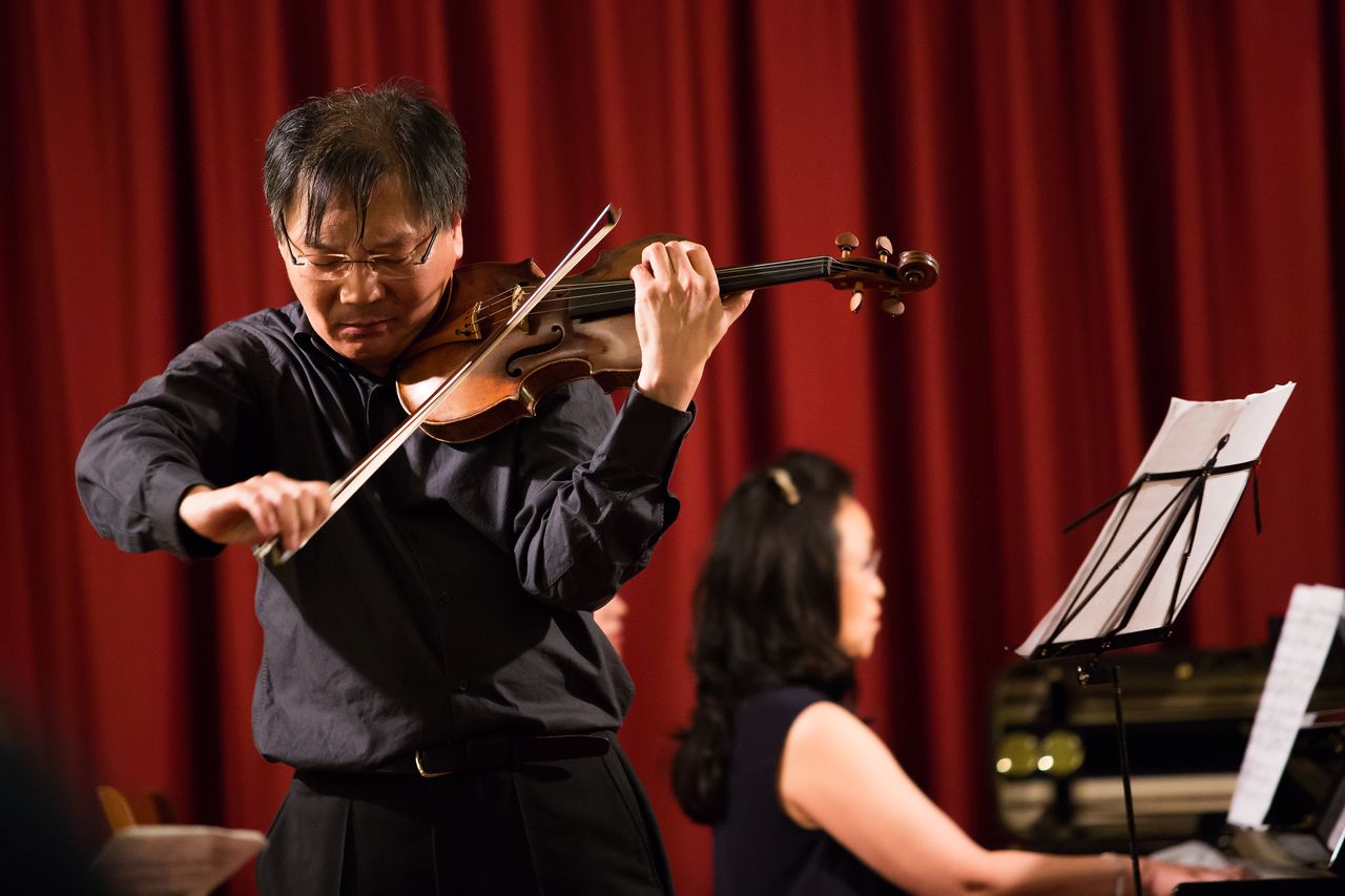 File:Bled festival 2016 Saewon Suh with student Photo Boris Pretnar.jpg