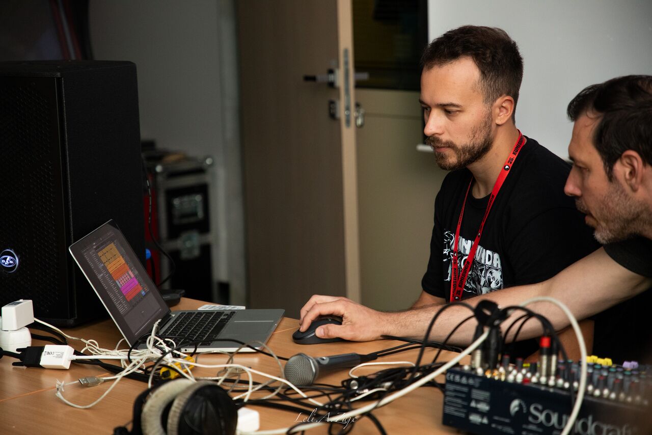 Intermedia music workshop Creating music with (un)ordinary object, F Lara Lukše, 29. 8. 2023.jpg