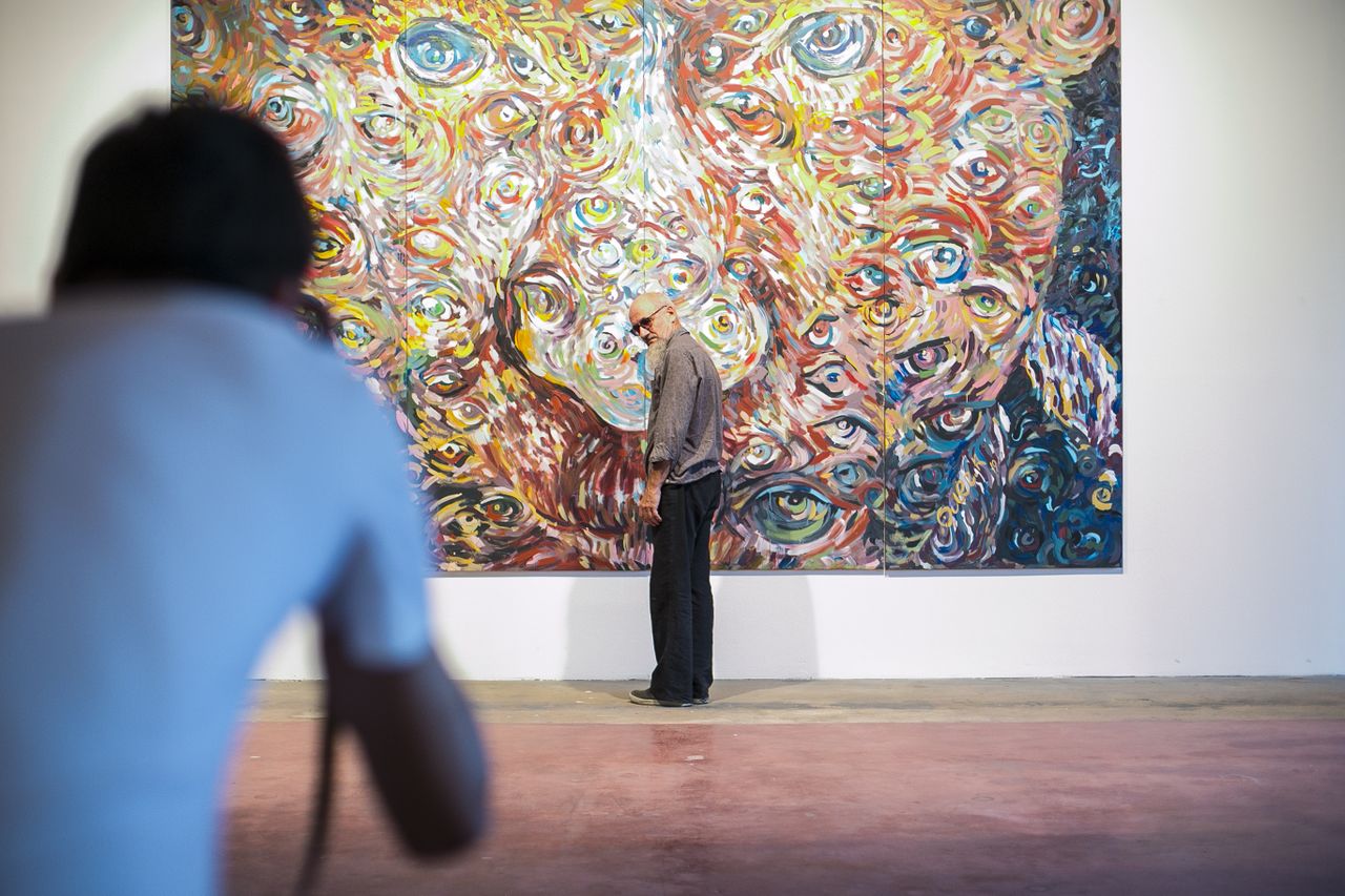 File:KIBLA Portal 2019 artist Oleg Kulik Photo Janez Klenovsek.jpg