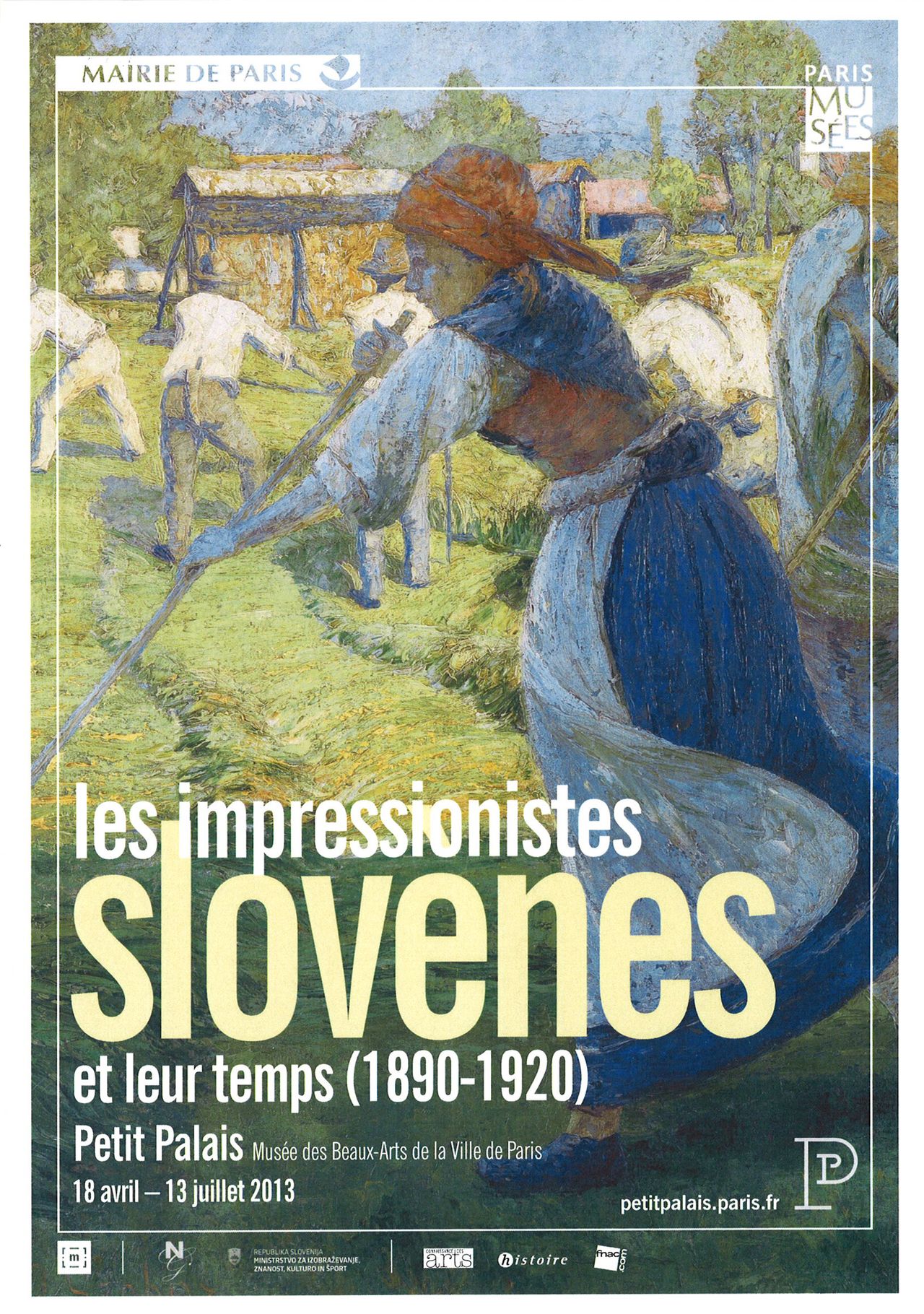 Slovene Impressionsts and Their Time poster 2013 Petit Palais Paris.jpg