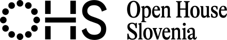 Open House Slovenia Festival logo.