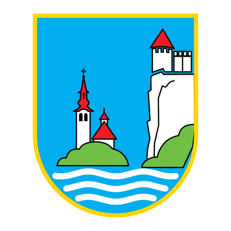 File:Municipality of Bled Coat of Arms.svg
