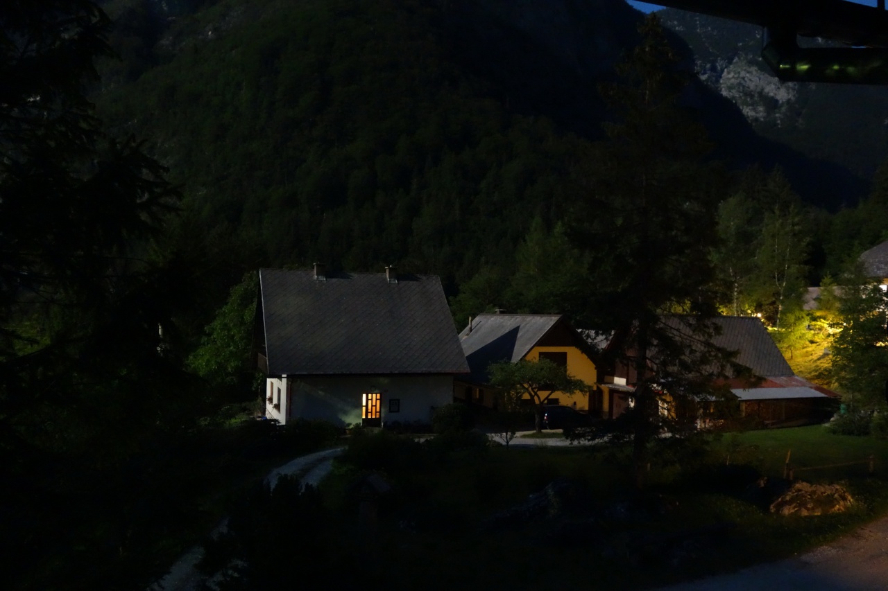 File:Triglav National Park 2014 Trenta village at night.jpg