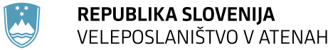 File:Embassy of the Republic of Slovenia Athens (logo) slo.svg
