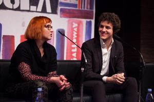 Clément Bénech, a guest of the <!--LINK'" 0:709--> in 2015. His debut book, a short novel titled <i>L'été slovène</i> (<i>Slovenian Summer</i>) was published in 2013. Moderated by <!--LINK'" 0:710-->.