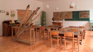 Education collection at <!--LINK'" 0:691-->, signs along the way, the development of basic education in Zasavje