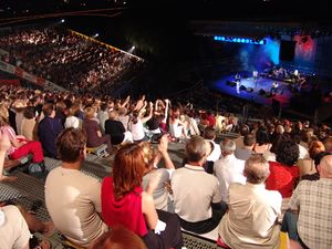 Central stage at <!--LINK'" 0:1035--> in Maribor, 2005