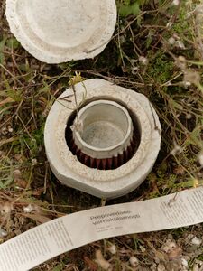 Forbidden Vernaculars Tea Set crafted from wild clay, invasive plants and mycelium by Rok Oblak, Andrej Koruza, Primož Turnšek and Gaja Mežnarić Osole.