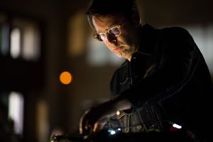 Jan Jelinek performing at <!--LINK'" 0:805-->, <!--LINK'" 0:806-->, 2017.
