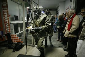 Performance <i>Nevidni dotik</i> by <!--LINK'" 0:1095--> and <!--LINK'" 0:1096--> at <!--LINK'" 0:1097--> in Ljubljana