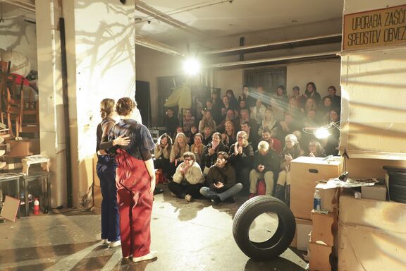 One of the performances at TRIGGER Showcase Festival, 2024. Photo: Marijo Županov