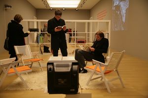 <i>AT HOME: Architects France and Marta Ivanšek</i> exhibition at <!--LINK'" 0:772-->, 2010