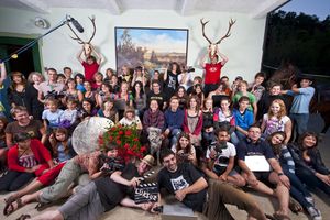 Poster for the <!--LINK'" 0:913-->, established in 2003 by <!--LINK'" 0:914-->, as a showcase for short and low-budget film productions by experimental and alternative directors and activists