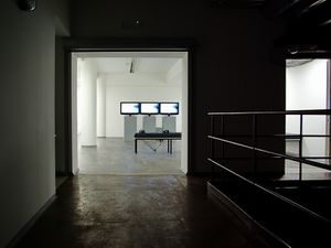 The New gallery DDT [<i>Nova galerija DDT</i>] opened its doors in 2010 as a part of the <!--LINK'" 0:333-->. It is comprised of two spaces, one being the standard gallery white cube, and the other retaining the original, industrial look of the former boiler room.