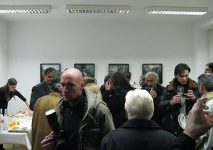Opening of Vanja Bučan exhibition <i>Folls and Follies</i>, Photon Gallery, 2009