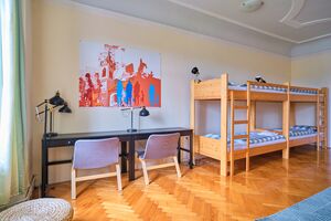 Kamnik Cultural AiR Programme 2025 double-bed room 2 Photo Irena Gajsek