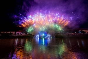 Fireworks at the <!--LINK'" 0:782-->, Laško, 2017