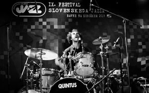 The ever lively drummer <!--LINK'" 0:697--> performing with <!--LINK'" 0:698--> at the <!--LINK'" 0:699-->, 2013