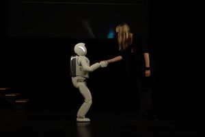 Asimo by Honda, supposedly the world's most advanced humanoid robot, hosted by the <!--LINK'" 0:813-->, 2014