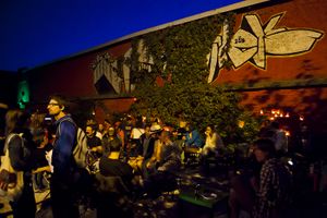 Gala Hala Summer garden venue, at the <!--LINK'" 0:938--> in Ljubljana