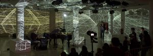 <i>Visual piano</i> by photographer and light artist Kurt Laurenz Theinert from Germany, <!--LINK'" 0:599-->, 2011