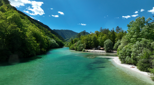 <!--LINK'" 0:345--> venue at Tolmin's confluence, 2023. Author: Srđan Đurdanović