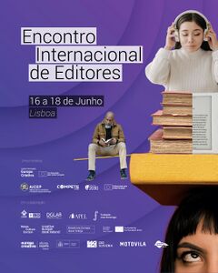 Creative Europe Desk (CED) 2025 International Publishers' Meeting Lisbon poster