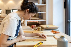 Francisca Sottomayor from Porto works at the intersection of design, art and food in multicultural settings. She participated in the The Designer in Residency Programme at the <!--LINK'" 0:3--> in 2024.