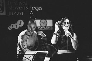<!--LINK'" 0:657--> and <!--LINK'" 0:658-->, performing the latter's musical project Ženske (<i>Women</i>) at <!--LINK'" 0:659-->, 2015