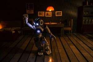 Dejan Srhoj: Nao, the Robot, installation-performance, <!--LINK'" 0:927-->, 2018.