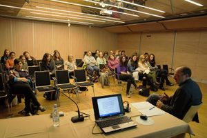 A course on film criticism for youth, organised by the <!--LINK'" 0:54--> platform, 2015