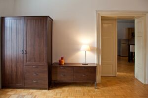 The interior of the Goga Literary Residency.