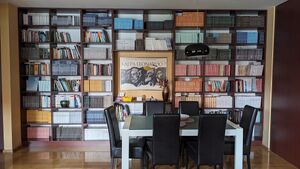 Sodobnost International Cultural Society Residency Programme 2025 library Photo Teraz