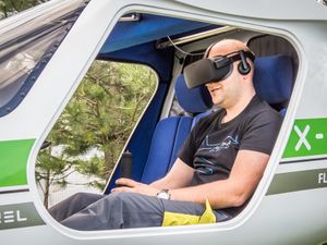 Aereform is a Trbovlje-based company working in the field of aviation technology. As a part of the <!--LINK'" 0:790--> project, they organised flight simulator sessions for the wider public, 2017